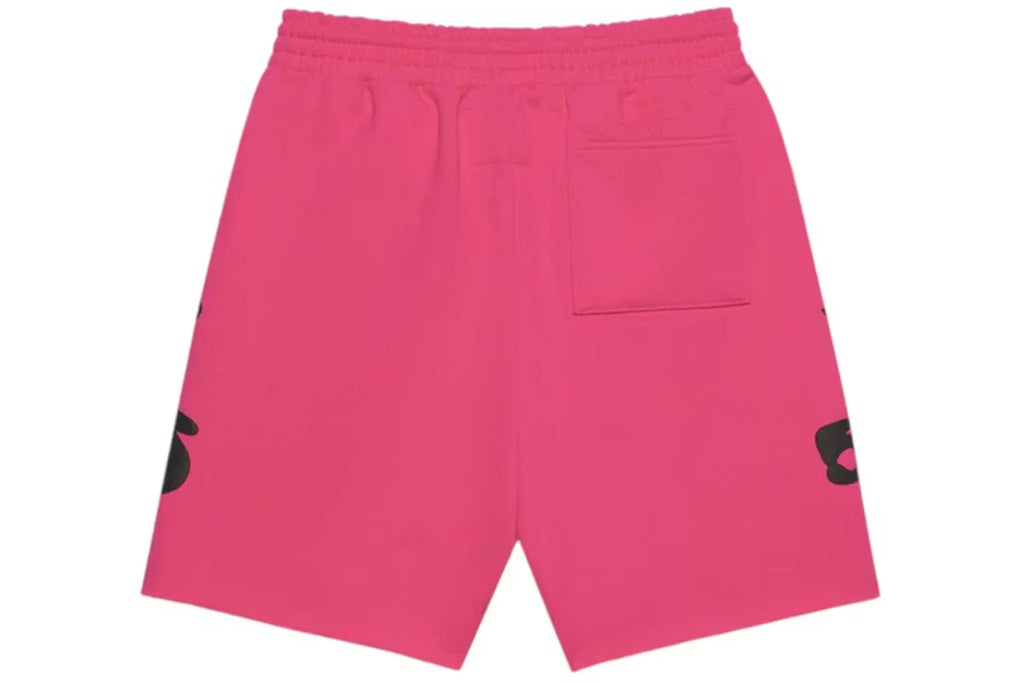 Sp5der Beluga Sweatshort Pink - New