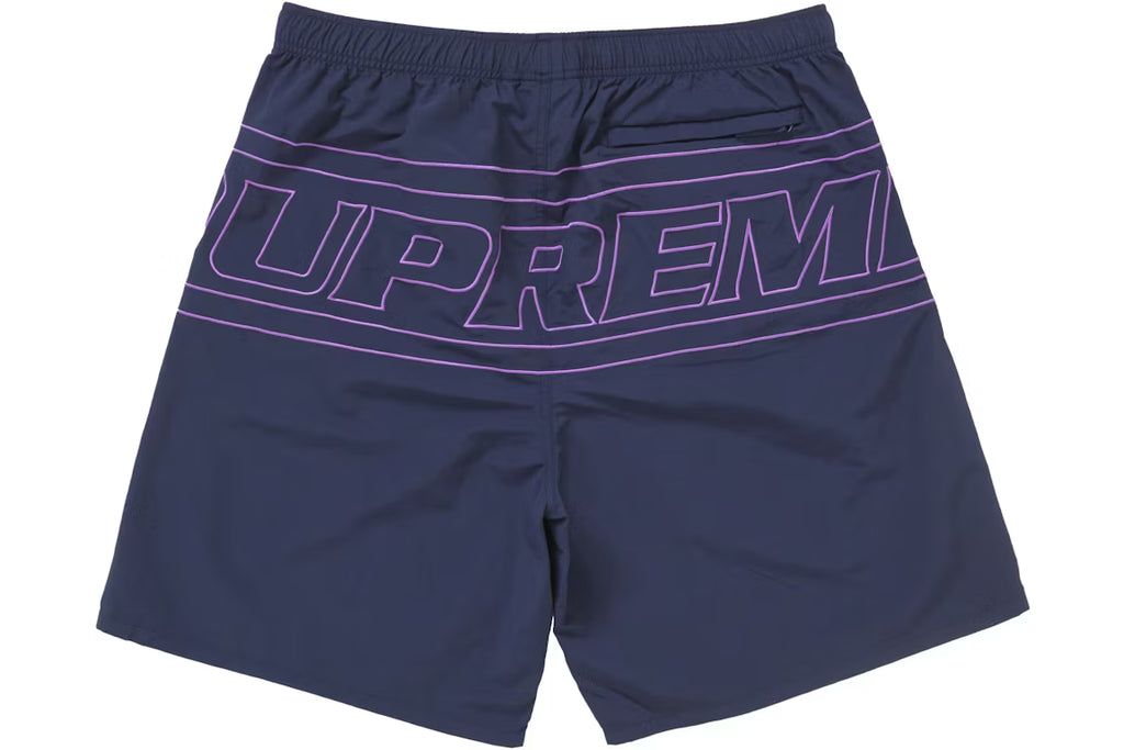 Supreme Big Logo Nylon Shorts - New