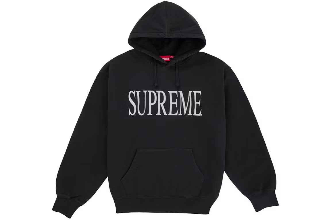 Supreme Capital Hooded Sweatshirt (FW26) Black - New