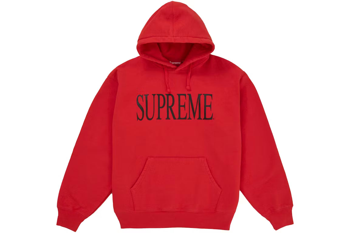 Supreme Capital Hooded Sweatshirt (FW26) Red - New
