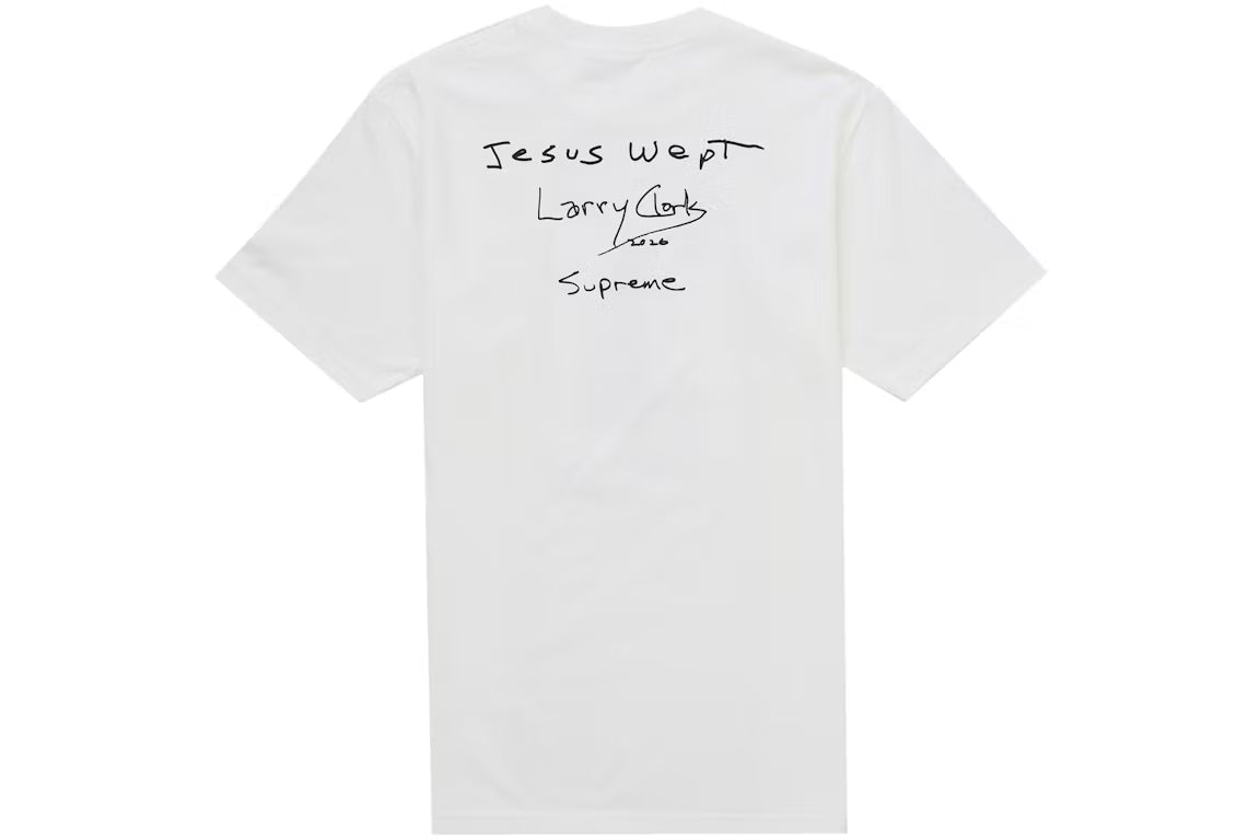 Supreme Larry Clark Gun Tee White - New