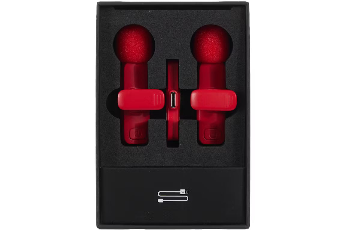Supreme Mini Mics (Set of 2) Red - New