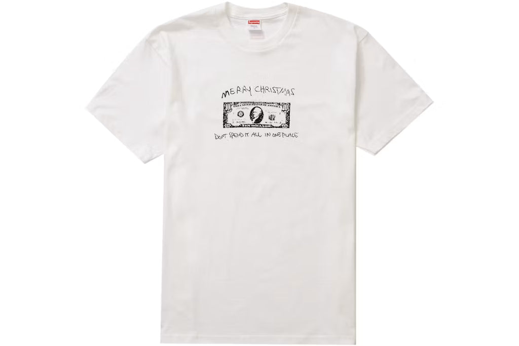 Supreme Spend It Tee White - New