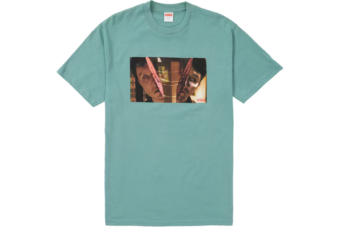 Supreme Split Tee Dusty Teal - New
