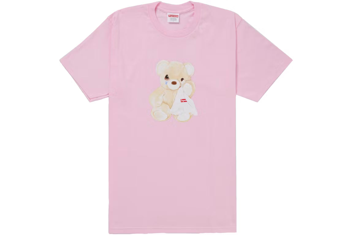 Supreme Bear Tee Pink - New