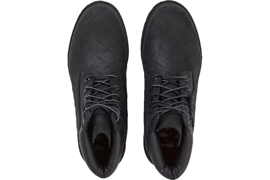 Timberland 6" Premium Waterproof Boot Supreme Diamond Plate Black (2026) - New