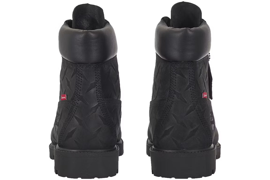 Timberland 6" Premium Waterproof Boot Supreme Diamond Plate Black (2026) - New