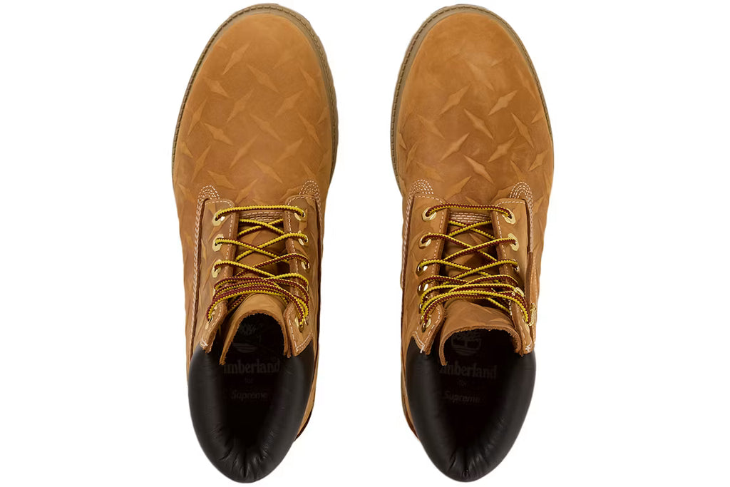 Timberland 6" Premium Waterproof Boot Supreme Diamond Plate Wheat (2026) - New