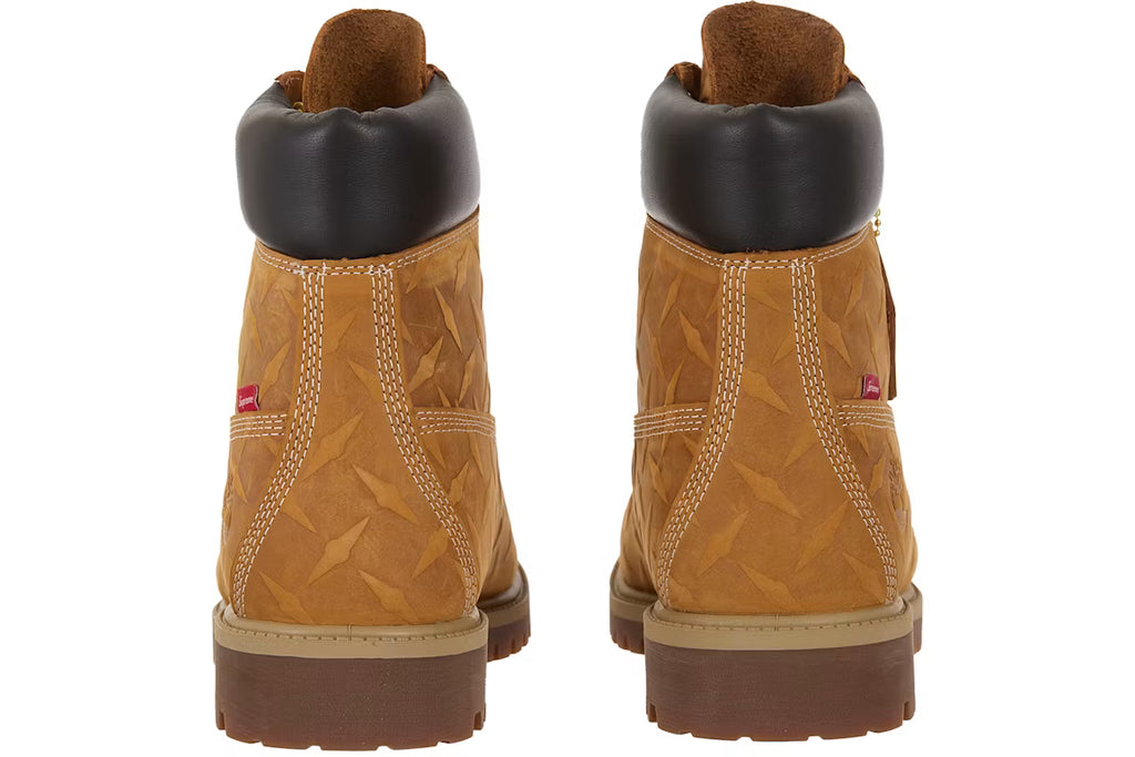 Timberland 6" Premium Waterproof Boot Supreme Diamond Plate Wheat (2026) - New