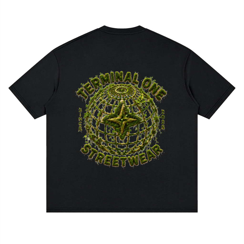 Terminal One Grass Logo Tee