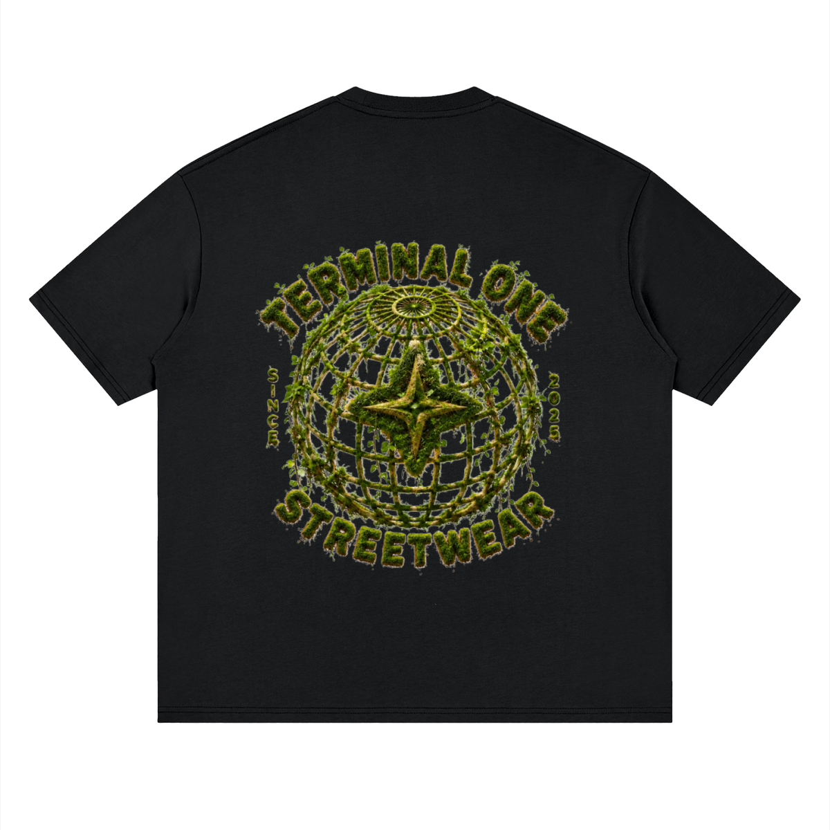 Terminal One Grass Logo Tee