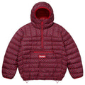 Supreme Micro Down Half Zip Hooded Pullover (FW26) Red Checkerboard - New