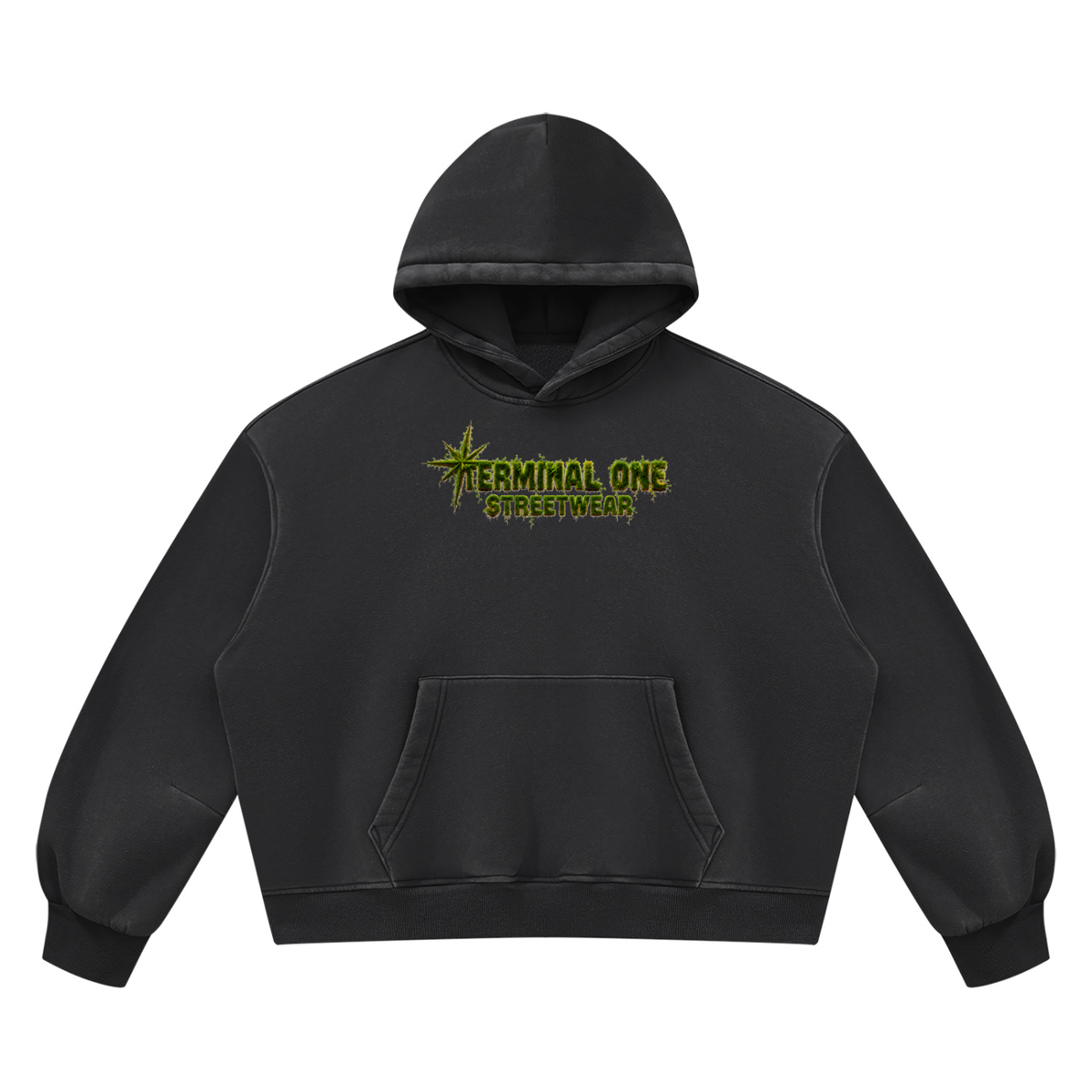Terminal One Grass Logo Hoodie
