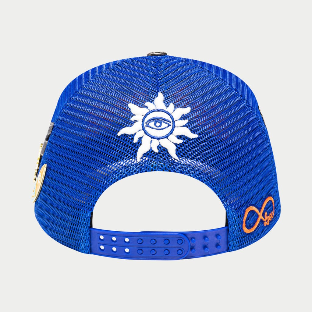 Godspeed GS Forever Trucker Hat (Blue/Orange) - New