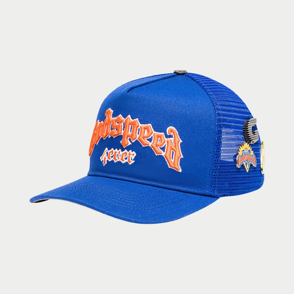 Godspeed GS Forever Trucker Hat (Blue/Orange) - New